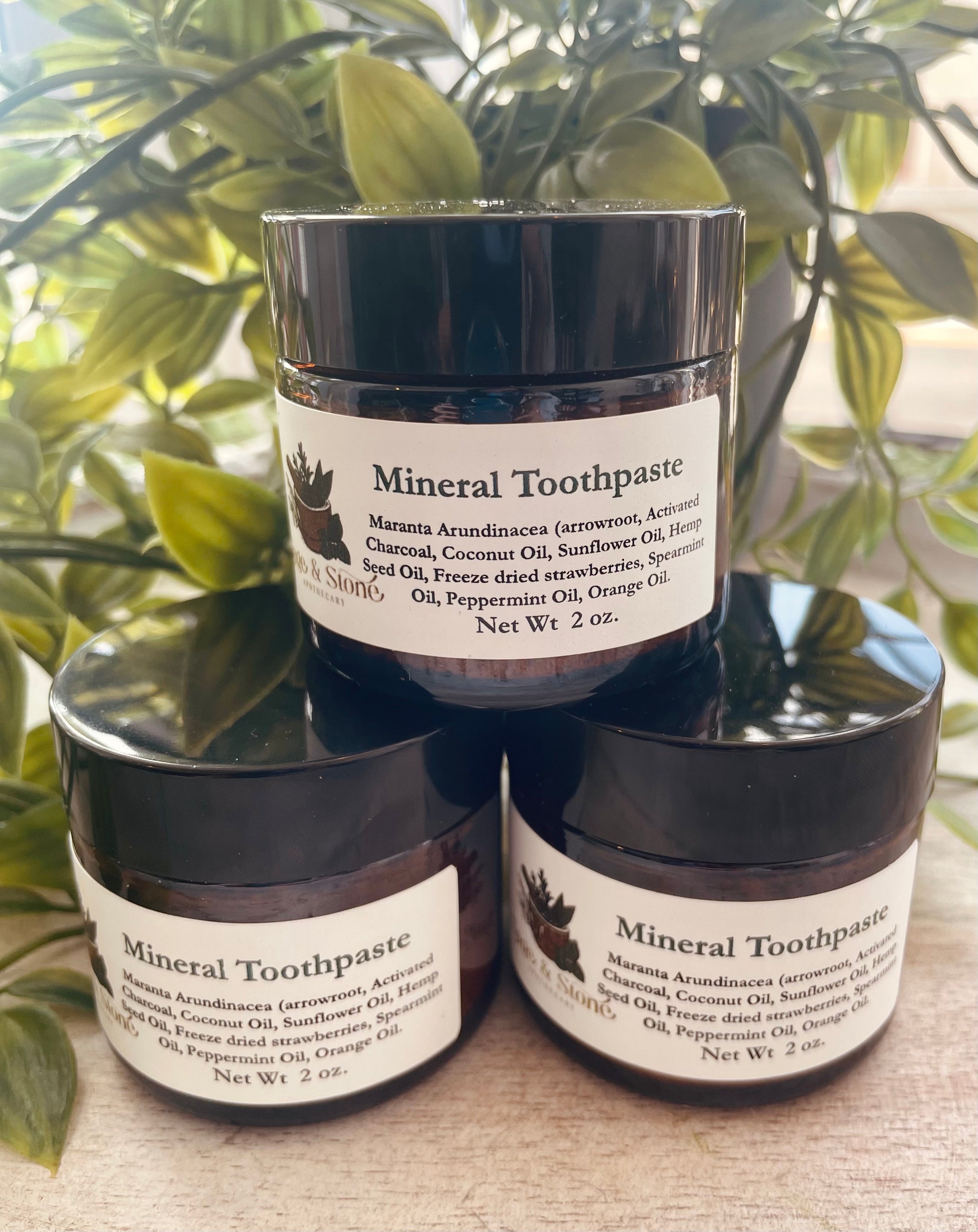 Toothpaste Stone Mineral Toothpaste – Sage & Stone Apothecary