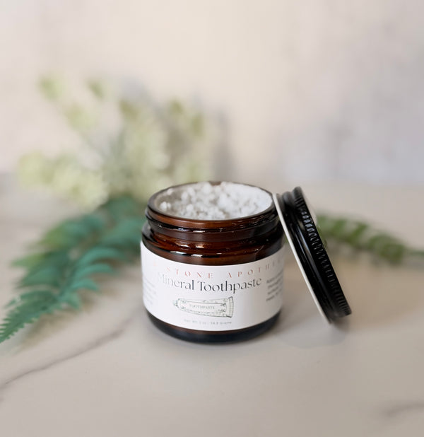 Toothpaste Stone Mineral Toothpaste – Sage & Stone Apothecary