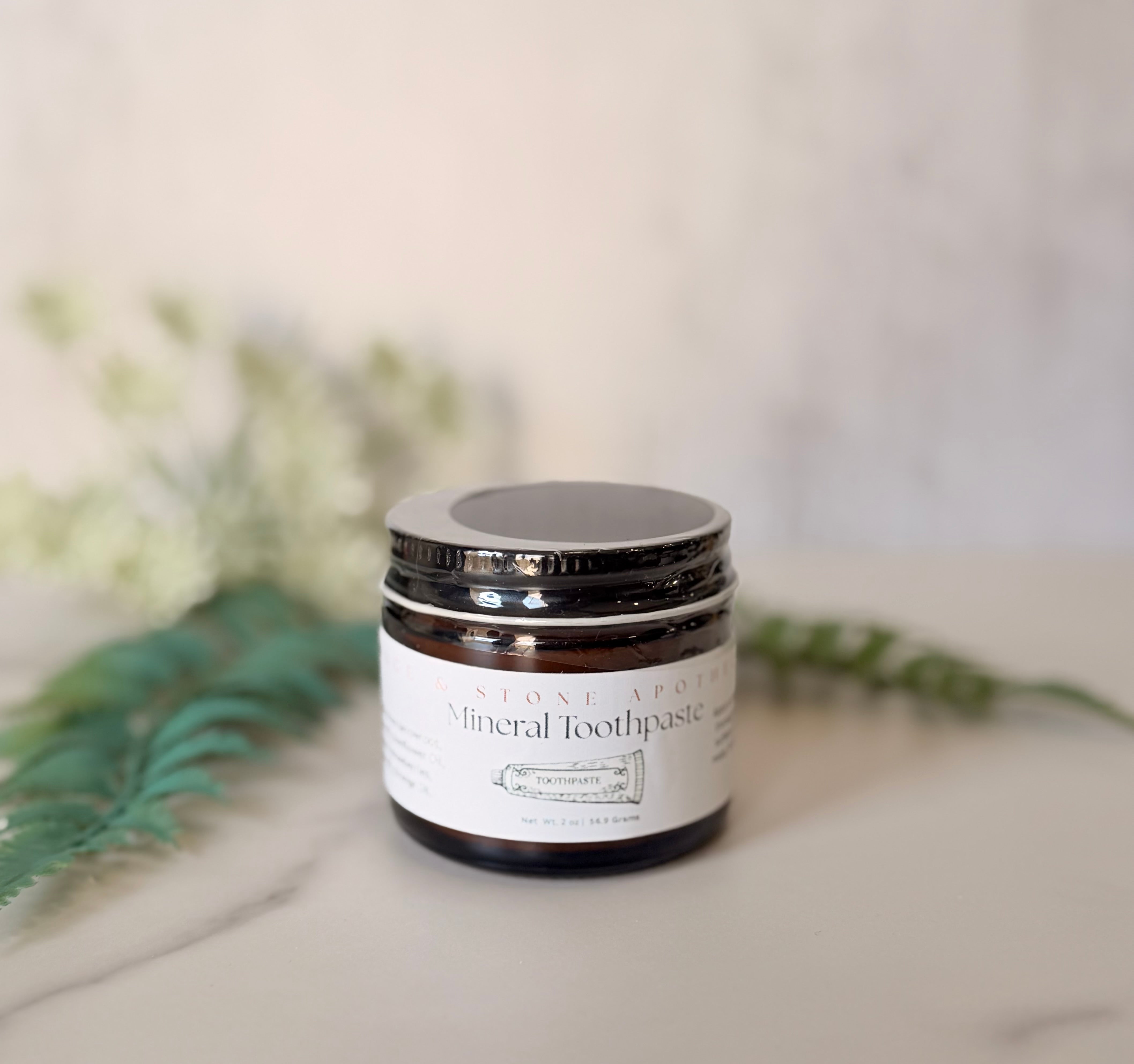 Toothpaste Stone Mineral Toothpaste – Sage & Stone Apothecary