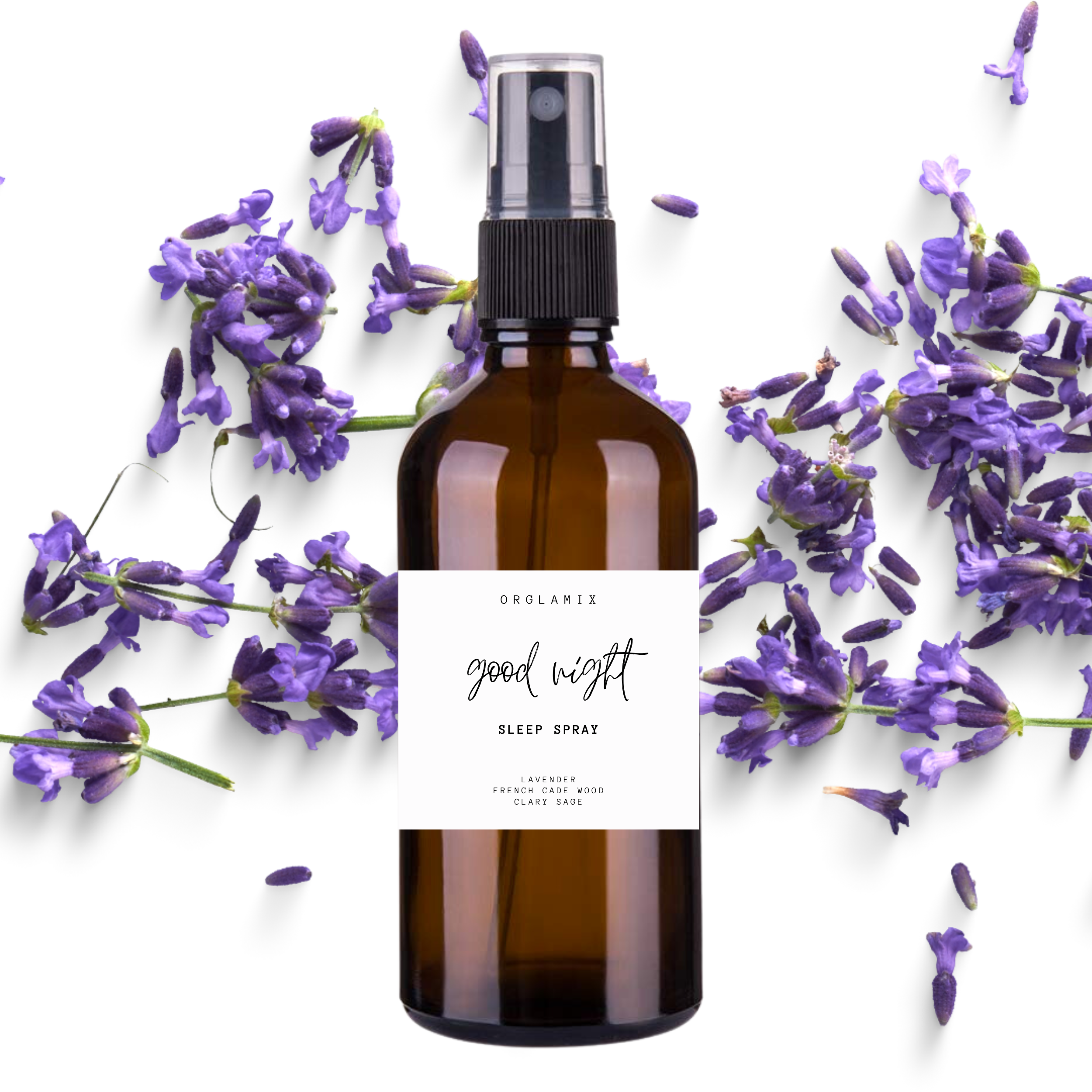 Sleep Pillow Spray Lavender Deep Sleep Natural Mist – Sage